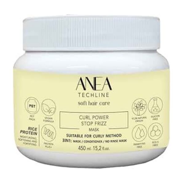 Anea Techline Curl Mascarilla Potenciador 450ml